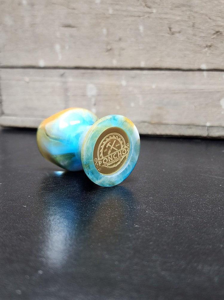 Blue and Gold Cigar Stand