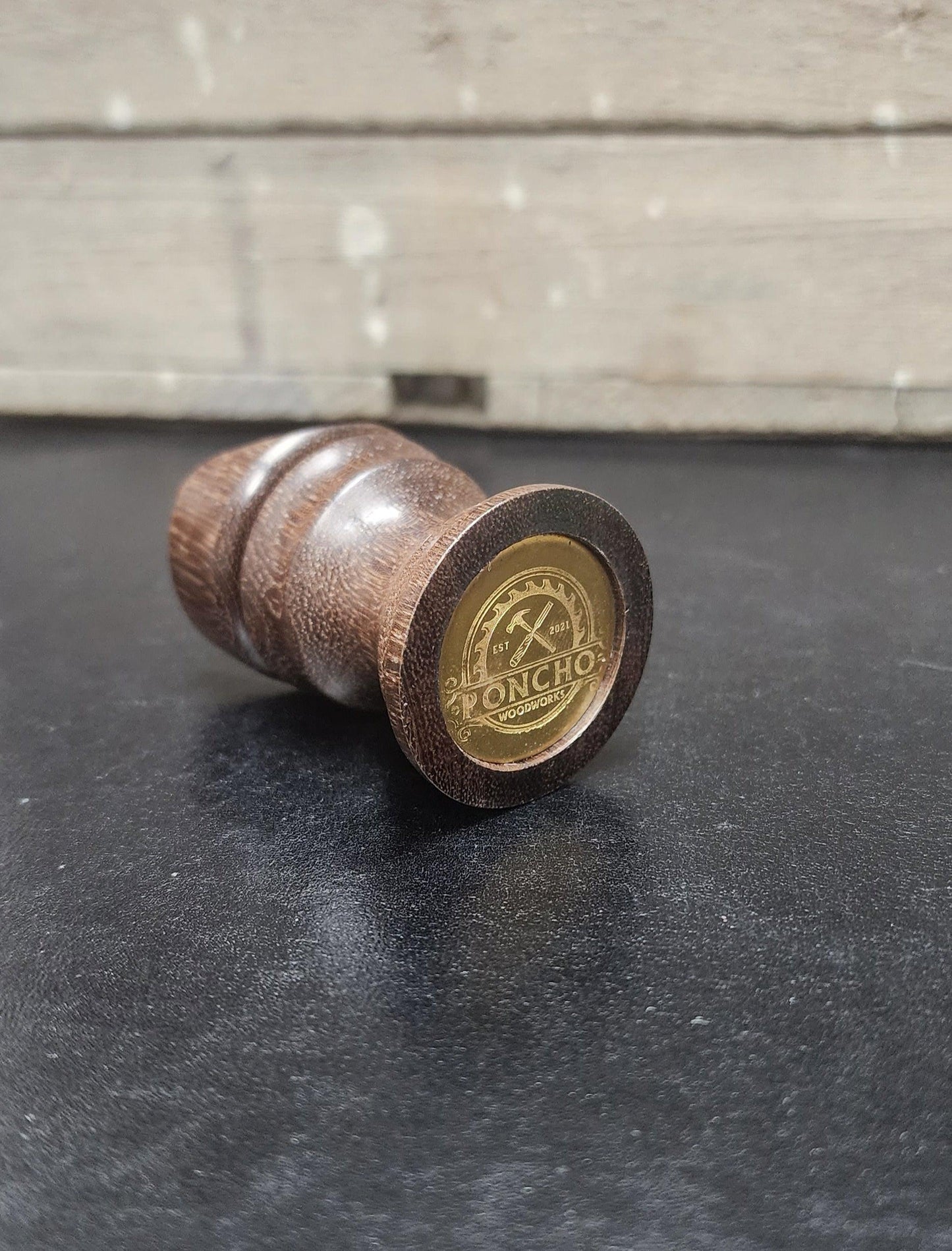 Hand Turned Brazillian Ebony Cigar Stand