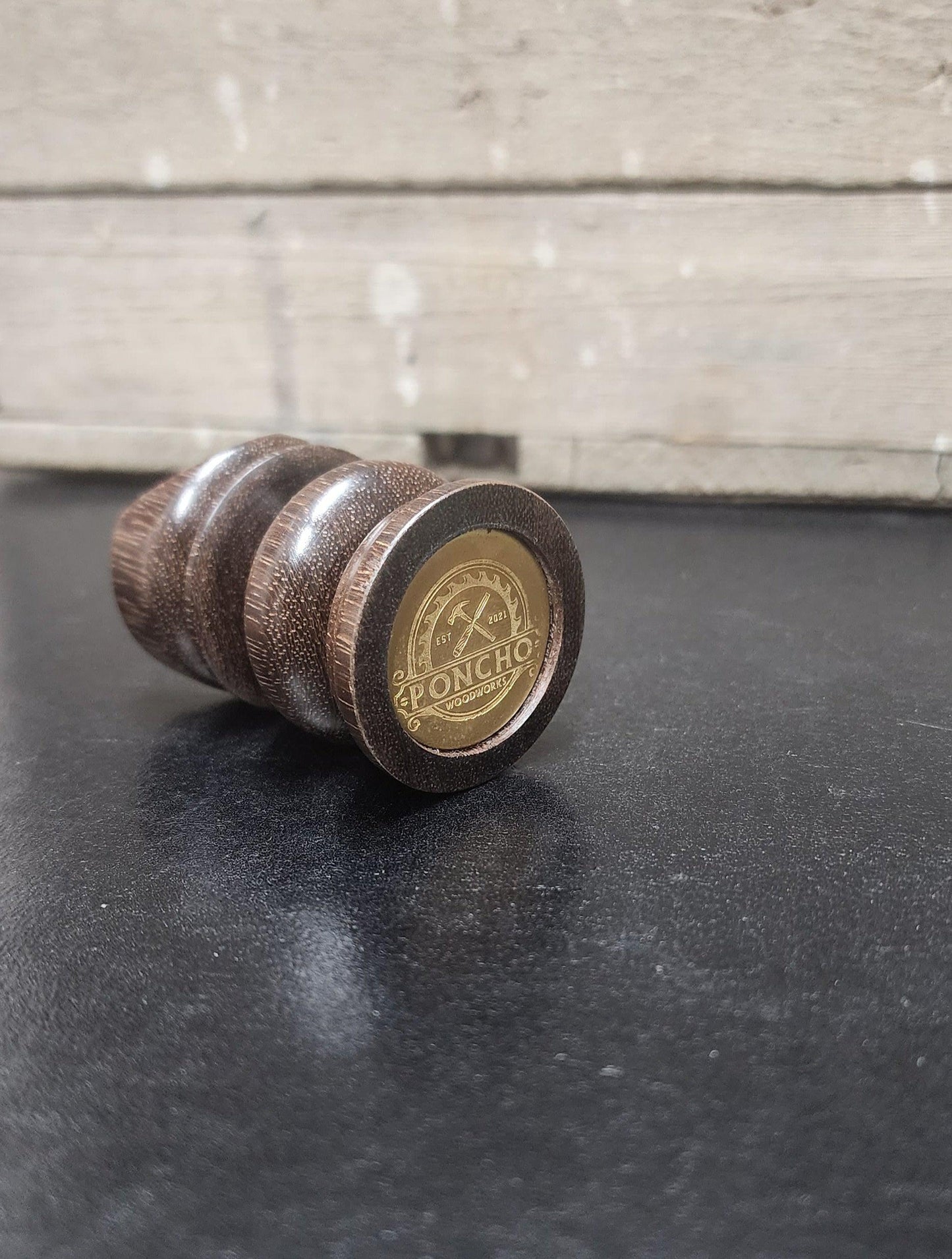 Hand Turned Brazillian Ebony Cigar Stand