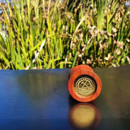 Hand turned Padauk cigar stand